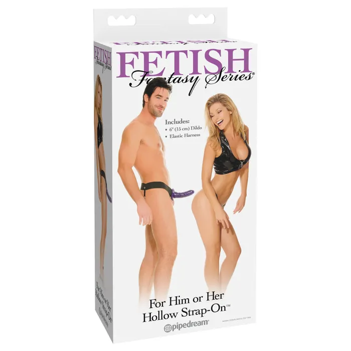 Fetish Fantasy Series for Him or Her Hollow Strap-on - Purple | Pipedream Female Sex Toys Fetish Fantasy Series for Him or Her Hollow Strap-on - Purple | Pipedream Female Sex Toys