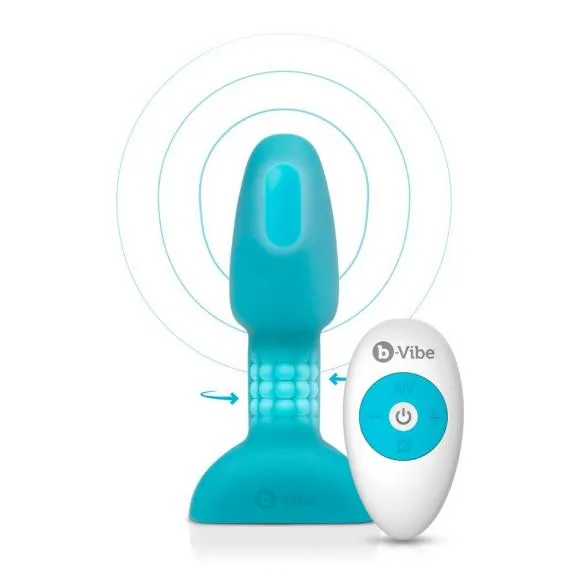 Anal B Vibe Rimming Petite Teal Butt Plug