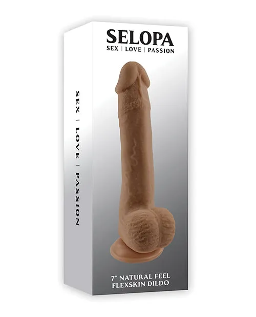 Evolved Dildos Selopa Natural Feel 7 Flexskin Dildo Evolved Dildos Selopa Natural Feel 7 Flexskin Dildo