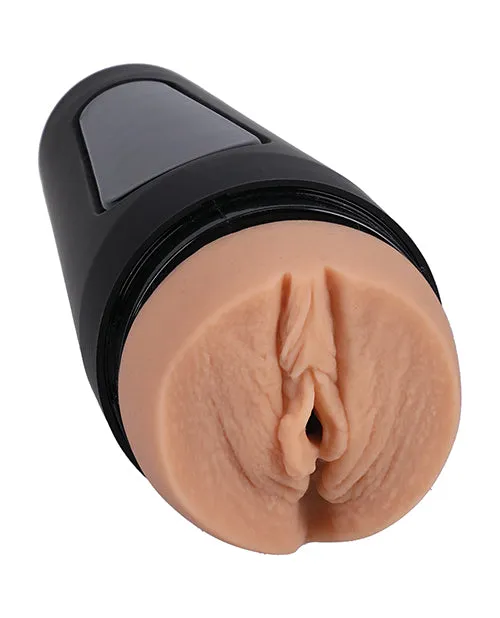 Male Sex Toys Doc Johnson Main Squeeze Ultraskyn Pussy Stroker Karlee Grey